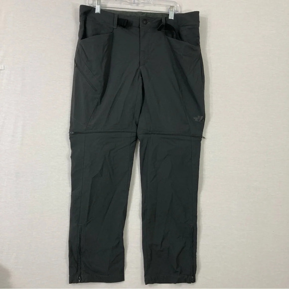 The North Face Dark Gray Men's Hiking Convertible Pants size 36 - Picture 1 of 12